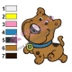 Baby Scooby Doo Embroidery Design